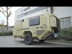 16 Feets Njstar Explore Trailer 450W 600W Solar Off Road Pop Up Camper