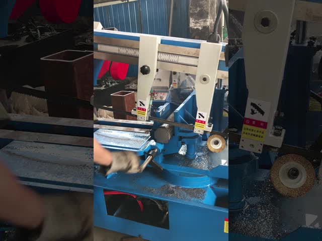 GB4240 自動 CNC メタルバンド 切断機 400mm マックスカット