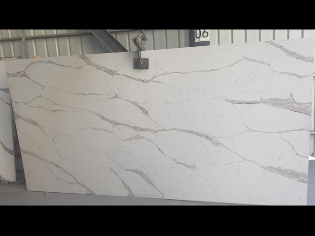 カラカッタ ゴールド 詳細 非常に良い 石英 表面 2/3 Cm 浴室 虚栄 屈曲強度 40-70