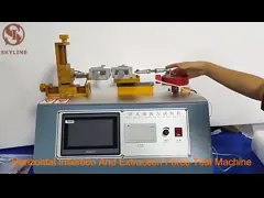 Plug Life Test Equipment Horizontal Plug And Pull Force Tester Insertion And Extraction Force Testing Machine