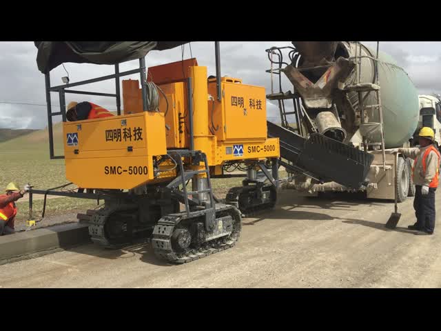 Многофункциональная сдвижная мостовая мостовая машина для бордюров видео