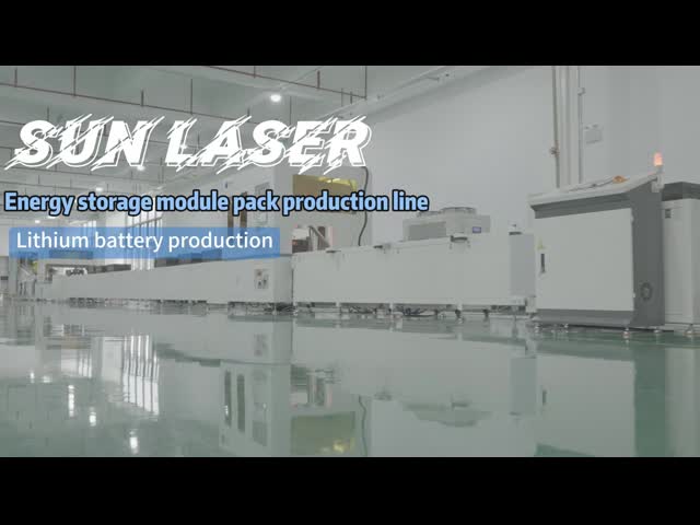 10ppm лазерная сварочная машина ODM Литий батарейка производственная линия модуль батареи пакет сборки видео