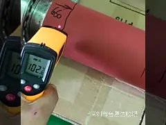 High Temperature Industrial Rubber Roller For Molding Machine Low Noise video