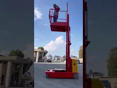 Полностью электрический гидравлический подборщик заказов, подходящий для фабричных мастерских video