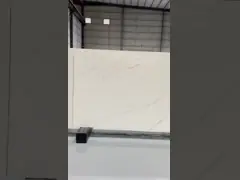 Белая полированная матовая поверхность отточенная сцинтированная каменная столешницы порцелановые плитки video