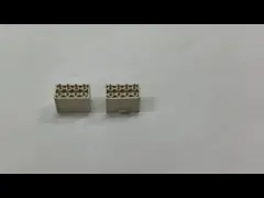 Double-Row 2*4 Natural Color Straight Pin Header Tin 100u'' External Leakage 3.0mm Terminals