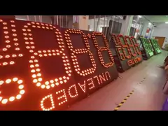 Pixel Tube Led Gas Price Signs 60inch Express Projector Led Oil Price Display Screen