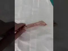 Части для штамповки металла из фиолетовой меди, никелированной с помощью ЦНЦ, с нитетом, из медных стержней video