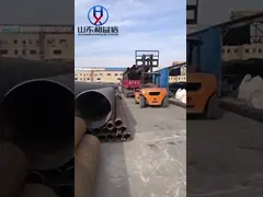 Диаметр ASTM A252 анти- трубы шва углерода стальной трубы корозии спиральной спиральной большой video