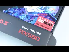 PCWINMAX RX 580 8GB 2048SP GDDR5 256Bit Графическая карта HD DP DVI Выход Игровая видеокарта настольная video
