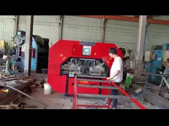 20 мм стальной пластины электрическая перфорационная машина со скоростью перфорации 10-15 отверстий / мин video