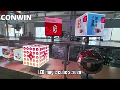 Кубический светодиодный дисплей P2.5 P3 P4mm video