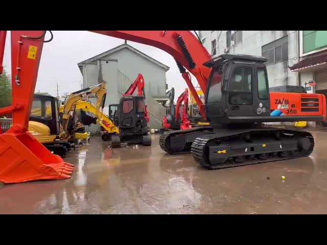 Япония Подержанный экскаватор Hitachi для продажи Подержанный ZX350 Jindongyu Machinery