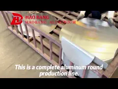 1060 Печь под давлением Алюминиевая круглая пластина 80 мм video