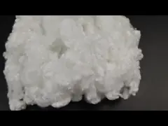 Полые полиэстерные волокна короткие 7D несиликонированные полиэстерные короткорежущие волокна video