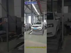 Чистый пол Два подъемника для 380V/220V платформы питания Размер 4625 мм L * 2111 мм W video