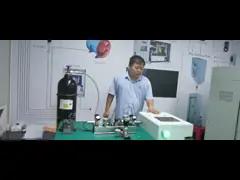 Оборудование газовой сигнализации для контроля давления и концентрации газа в целях испытаний video