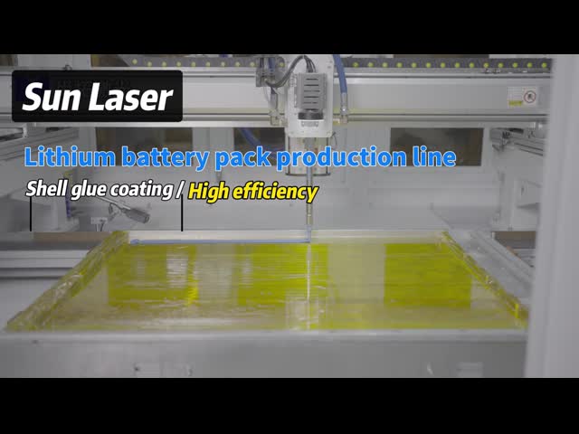 Single/Double Group Compatible Automatic Assembly Line for Prism Battery Modules