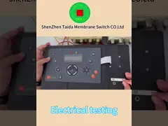 Screen Printing Sensitive Touch Screen Membrane For Medical Device