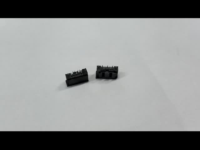 SATA 7p/M Package DIP Type 180° Wire to Board Connector