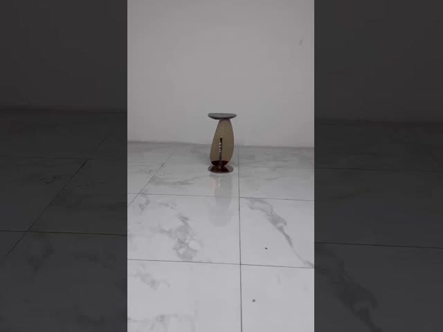 Настройка кофейного стола из мрамора из нержавеющей стали с необходимостью сборки и современным стилем минимализма видео