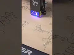 400x400mm Wood Laser Cutting Machine AC 110V / 220V Laser Cutter For Wood And Acrylic