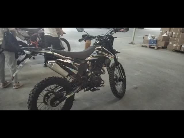 125cc 4 Stroke Enduro Sport Motorcycle Rear Suspension 150cc Dual Sport Double Disc Brake Mono