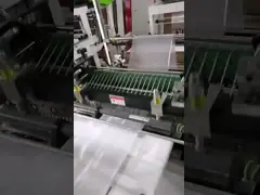 Система управления ПЛК LDPE мешка изготавливающая машина для автоматического производства video