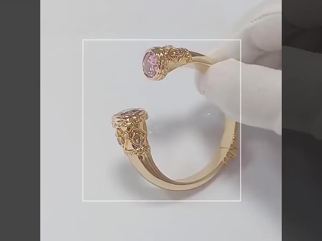 Revestimento de Brass Bracelet Bracelets Cuff Jewelry Garnet Stones Silver Jewelry Glitter CZ