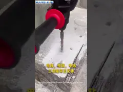 Ударные сверла портативные перезаряжаемые вращающиеся сверла с молотком для промышленных применений video