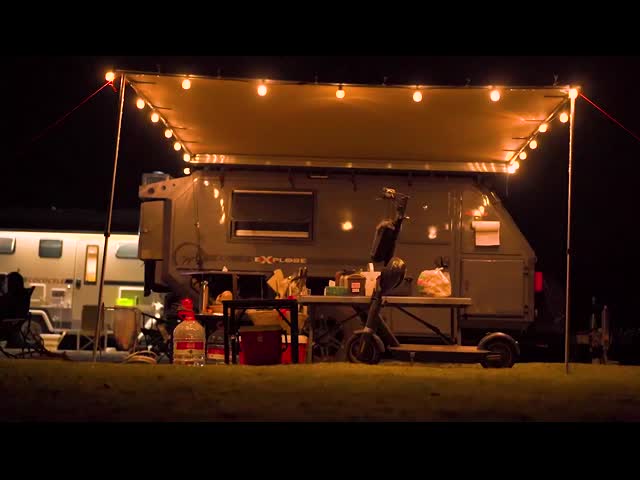 Outdoor Escapade Overland Camper NJSTAR Off Road Caravana com Camas