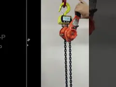 2.5 Ton Chain Block Small Chain Hoist Durable Design Ease Maintenance