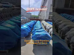 Cuerpo 20CrMoA Yantai Hope Rompehielos hidráulicos 250-270 Bar Tensión de trabajo Perfecto para trabajos pesados