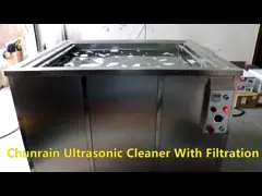 Уборщик удаления ржавчины медной трубки ультразвуковой, оборудование ультразвуковой очищать ROHS 61L 900W промышленное video