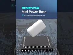 10000 мАч портативный энергобанк быстрая зарядка PD22.5W вход выход с 21700 батареи video