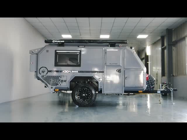Алюминиевый Njstar Camper 16ft 1400KG 4x4 Off Road Camper Trailers