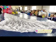 Inflatable Family Tent Custom 6.5x2.4mH Portable Inflatable Party Dome Tent For Home Event