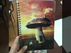 Daily Use Good Quality Made In China Eco Friendly PET Durable Custom Sheets 3D Lenticular Spiral Notebook