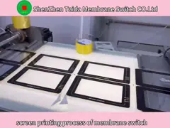 Custom Design Led Membrane Keypad For Automotive Dashboards