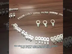 Полный ассортимент медных терминальных подшипников Энергетические терминалы Складные терминалы Конфигурационные медные трубные терминалы video
