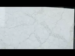 Environmentally Friendly Quartz Prefab Slabs Gravity 2.45gr/Cm