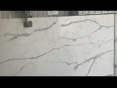 3200x1600 Kitchen Island Quartz Countertop Book Match Pattern