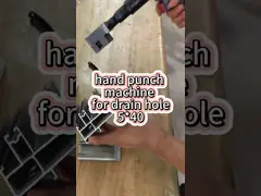 Square Hole Aluminium Window Punching Machine