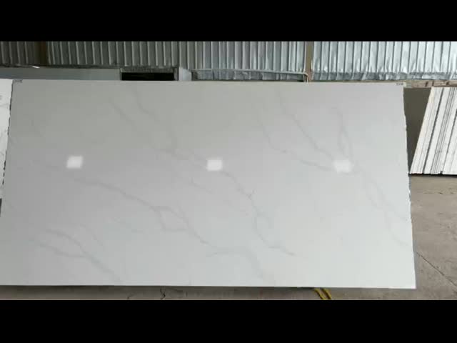 126'X63' Quartz Overlay Countertops 30mm Quartz Branco Countertops
