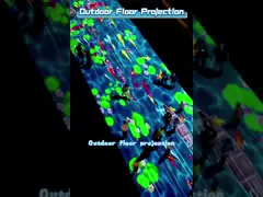 Наружный инфракрасный датчик движения интерактивная проекция иммерсивный пол интерактивная игра video