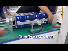 MAX Chuangxin Laser Continuous Fiber 18650 Lithium Battery Laser Welding Machine video