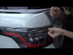 Прозрачная защитная пленка от краски TPU PPF для автомобилей толщиной 8,5 миллиметра video