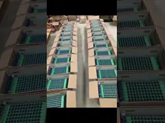 Metallgeschützte RJ45 Ethernet Patch Panel Cat5e/Cat6/Cat6a/Cat7 kompatibel mit RoHS/UL/CE zertifiziert