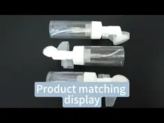 Wholesale 42mm/43mm Foam Pump With Silicone Brush Head Dispenser For Cosmetic