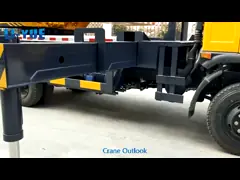 Китайская марка 8 тонн правосторонний рулевой мини-мобильный грузовик крана для продажи video